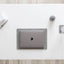 Mat for MacBooks made of felt and cork | 26x38cm | light grey