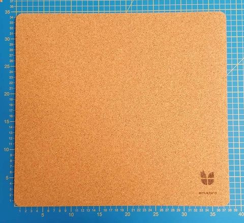 Desk pad made of felt and cork | 38x34.5cm | anthracite