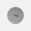 Wall clock made of felt and cork 30 cm | light gray - black | Design: Copenhagen