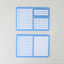 Note holder "ToDo" incl. 50 cards & wooden ballpoint pen | made of felt and cork | light grey