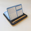 Note holder "ToDo" incl. 50 cards and wooden ballpoint pen | made of felt and cork | anthracite