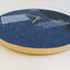 Wall clock Wabi Sabi Denim round 30 cm | Denim - Gold | Design: Fukuoka