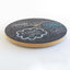 Felt and cork wall clock 30 cm | Design "Cool" by Anja Streese