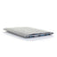 Sleeve for MacBook Pro 15 | made of felt and organic cotton | light grey - Shapes | "LET" model