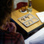 Organizer for mobile phone, keys, jewelery etc. | made of felt and cork | light grey