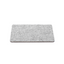 Mousepad made of felt and cork | 20x25cm | light grey