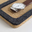 Organizer for mobile phone, glasses, notepad, watch & Co. | made of felt and cork | anthracite