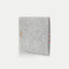 Sleeve for iPad Mini - 6th gen | made of felt and organic cotton | light grey - colorful | "LET" model