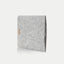 Sleeve for Surface Go 3 | made of felt and organic | light grey - tracks | "LET" model