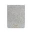 Sleeve for Surface Go 3 | made of felt and organic | light grey - tracks | "LET" model