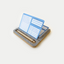 Note holder "ToDo" incl. 50 cards & wooden ballpoint pen | made of felt and cork | light grey