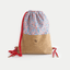 Gym bag, backpack | made of cotton and cork | Colorful