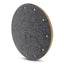 Wall clock made of felt and cork 30 cm | anthracite - black | Design: Esbjerg