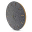 Wall clock made of felt and cork 30 cm | anthracite - black | Design: Copenhagen
