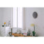 Wall clock made of felt and cork 30 cm | anthracite - black | Design: Aarhus