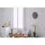 Wall clock made of felt and cork 30 cm | anthracite - black | Design: Aalborg