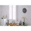 Wall clock made of felt and cork 30 cm | anthracite - gold | Design: Odense
