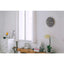 Wall clock made of felt and cork 30 cm | anthracite - black | Design: Odense
