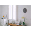 Wall clock made of felt and cork 30 cm | anthracite - black | Design: Esbjerg