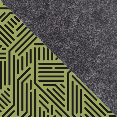 Cover for Kindle Scribe | made of felt and organic cotton | anthracite - stripes | "LET" model