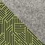 Shoulder bag for Fairphone 4 | made of felt and organic cotton | light gray - stripes | Model KEDJA